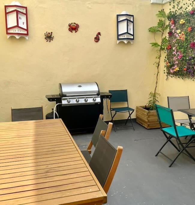 Appartement Coeur De Sete Le Patio 2 Extérieur photo